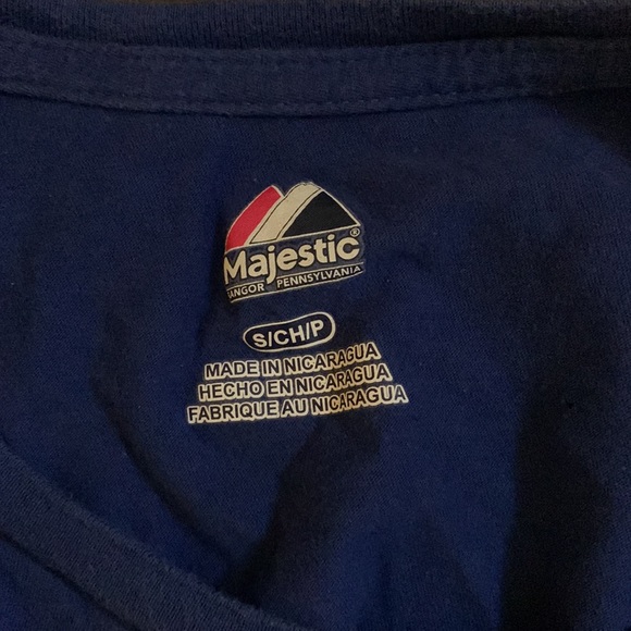 Women’s Magestic Tee Shirt, Size S, “Chicago Cubs” - Picture 3 of 3